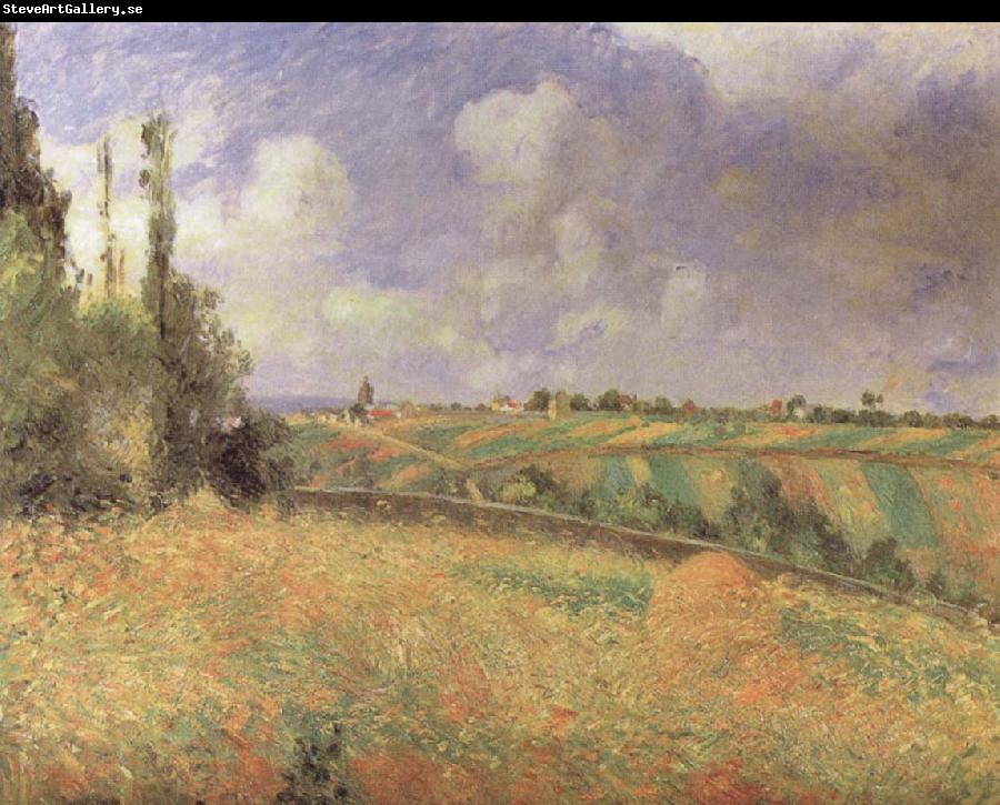 Camille Pissarro Rye Fields at Pontoise